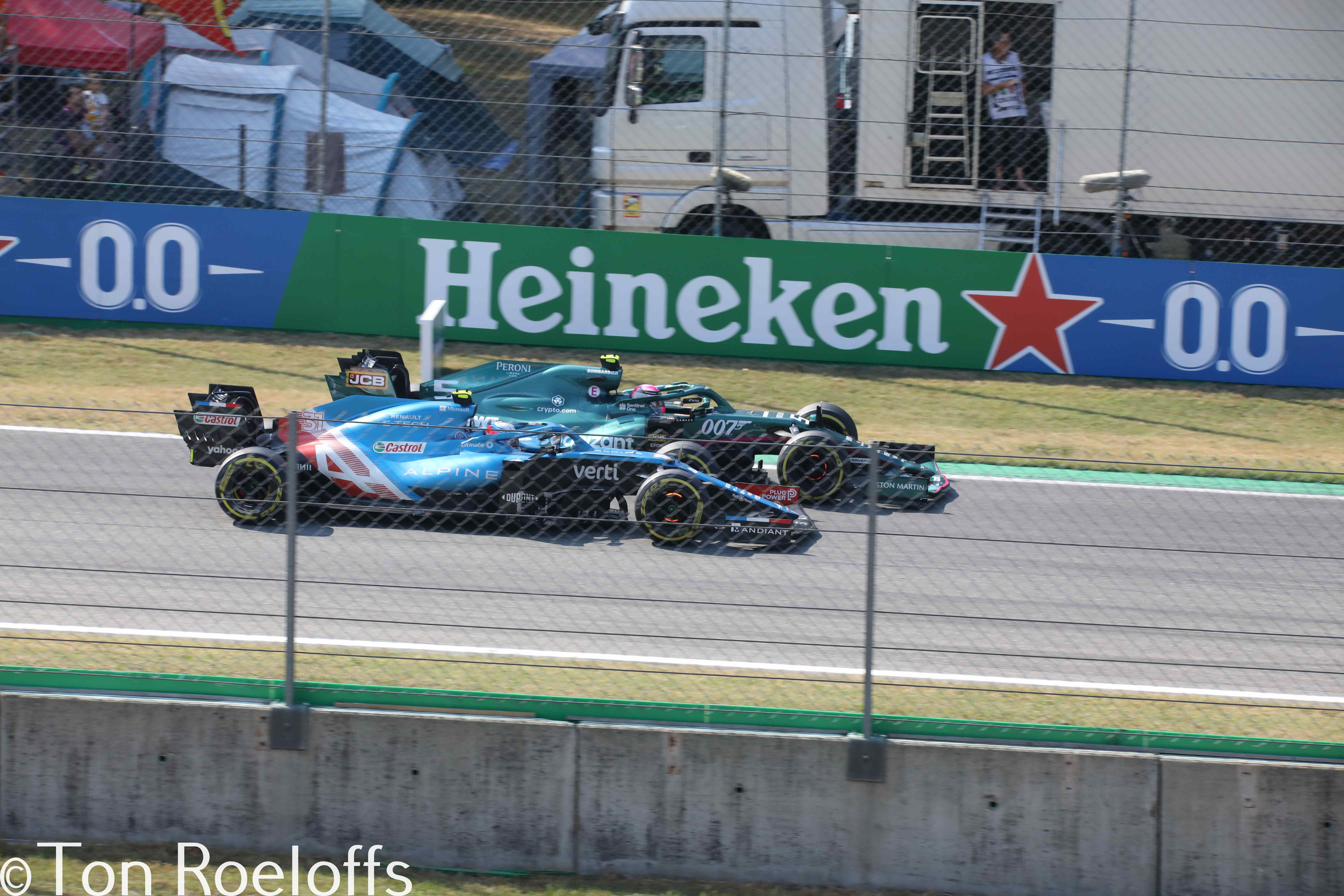 Verstappen pitbox